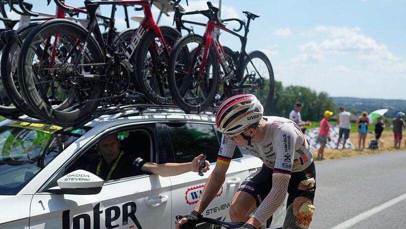 Für Georg Zimmermann ist die Tour nach seinem heftigen Sturz beendet.