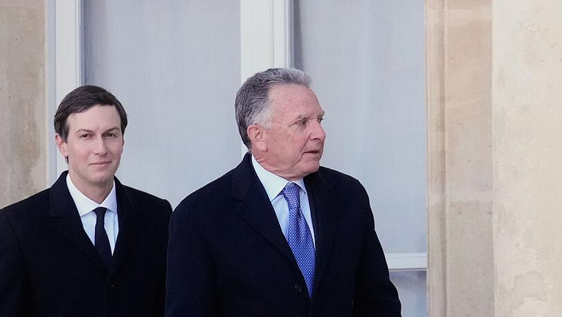 Gestern Gespr&auml;che mit dem Iran, heute Milit&auml;rbesuch - Jared Kushner und Steve Witkoff sind zentrale Figuren in Trumps Nahost-Politik. (Archivbild)