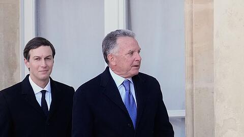 Gestern Gespr&auml;che mit dem Iran, heute Milit&auml;rbesuch - Jared Kushner und Steve Witkoff sind zentrale Figuren in Trumps Nahost-Politik. (Archivbild)