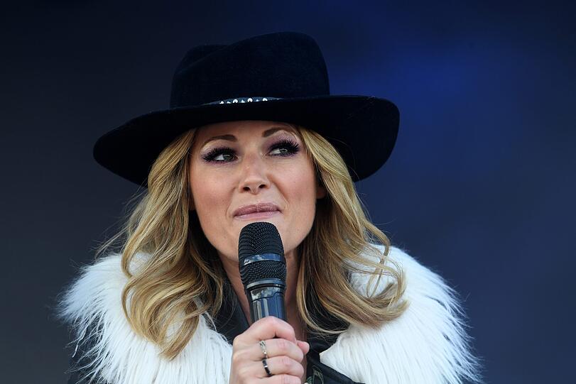 Helene Fischer beim "Top of the Mountain Concert" in Ischgl.