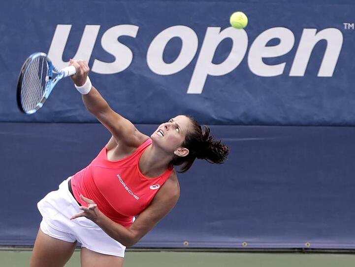 Hat bei den US Open die zweite Runde erreicht: Julia Görges in Aktion.