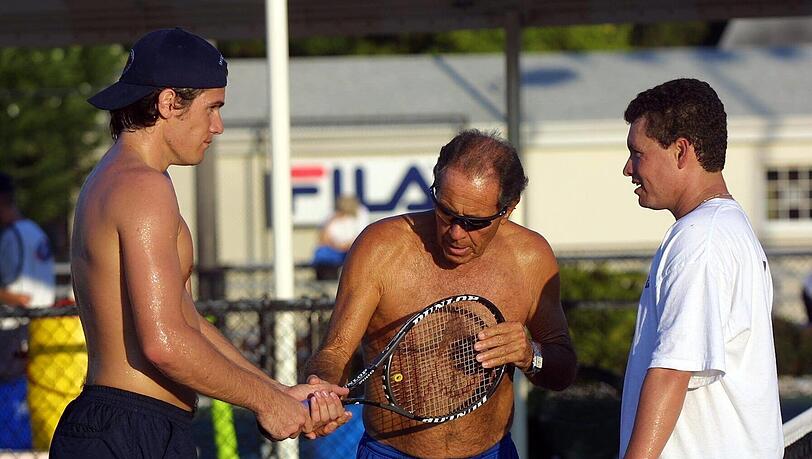 Auch für Tommy Haas (l.) war Bollettieri zeitweise verantwortlich. Auch für Tommy Haas (l.) war Bollettieri zeitweise verantwortlich.