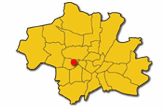 Hier ist die vorgestellte Straße zu finden.