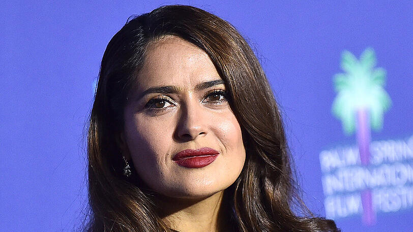 Schauspielerin Salma Hayek zählt sich zu den "Silberfüchsen".
