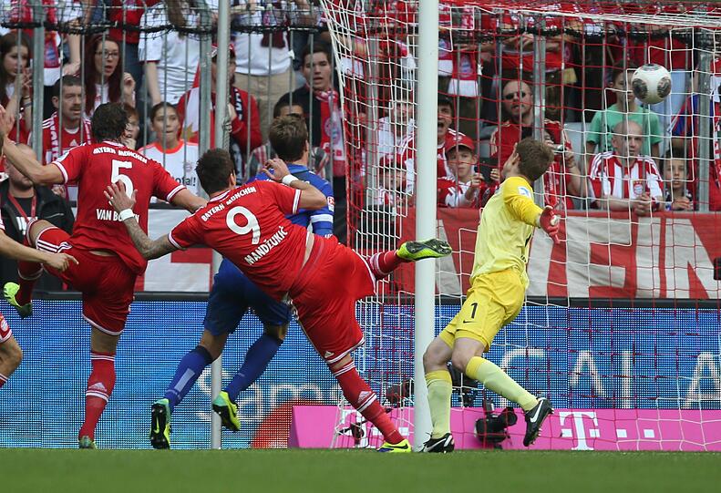 35.: FCB - Hertha 3:2. Erneuter Rückstand, Bayern dreht wieder das Spiel.