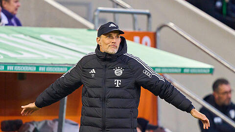 Bayern-Trainer Thomas Tuchel beim knappen Sieg in Augsburg