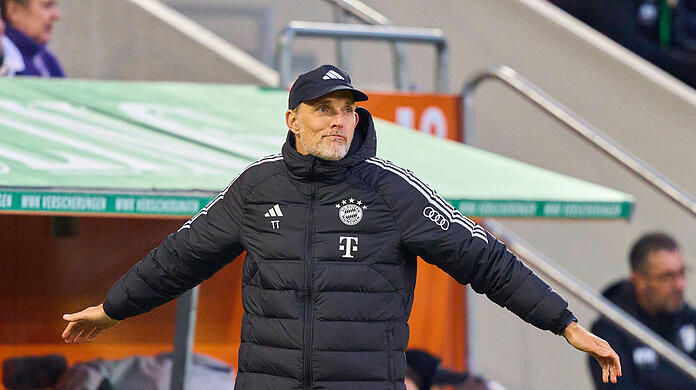 Bayern-Trainer Thomas Tuchel beim knappen Sieg in Augsburg