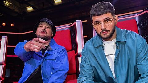Kool Savas (li.) und Dardan sind die "The Voice Rap"-Coaches.