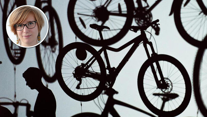 Vize-Lokalchefin Sophie Anfang über ein mögliches Radbegehren. Vize-Lokalchefin Sophie Anfang über ein mögliches Radbegehren.