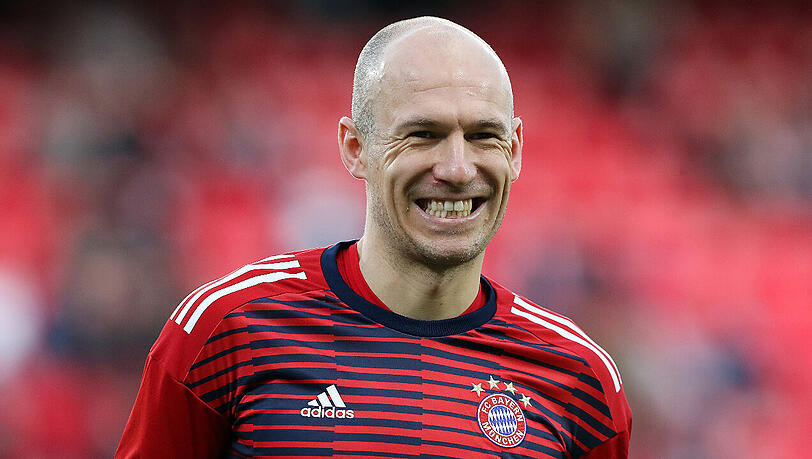 Arjen Robben kam 2009 von Real Madrid zum FC Bayern.