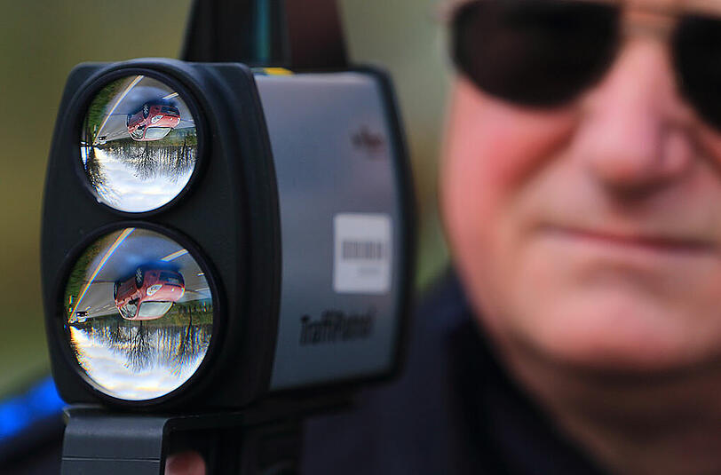 Die Münchner Polizei zieht eine positive Bilanz aus dem Blitzmarathon.