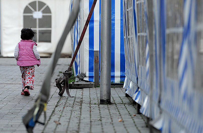 Inzwischen stehen viele Flüchtlingsheime leer.