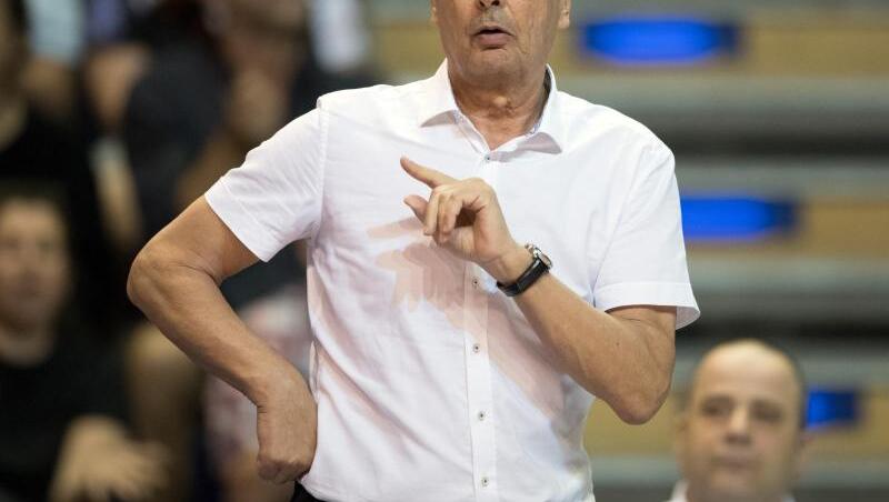 Volleyball-Trainerlegende Stelian Moculescu. Volleyball-Trainerlegende Stelian Moculescu.