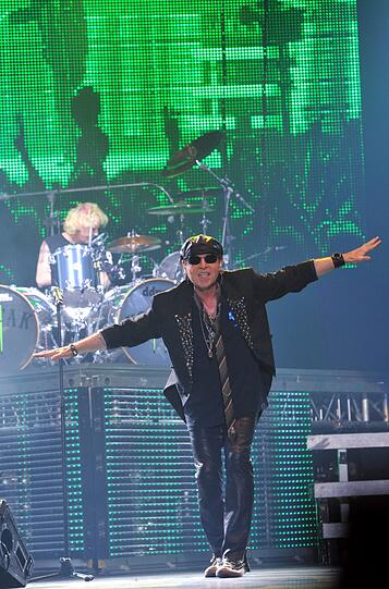 Die Scorpions in der Olympiahalle.