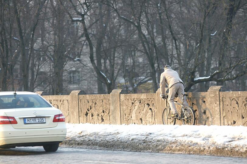 So schön ist die Landeshauptstadt im Winter.