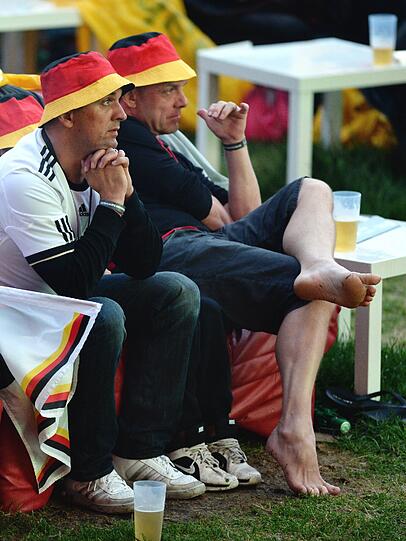 Die Bilder vom Public Viewing.