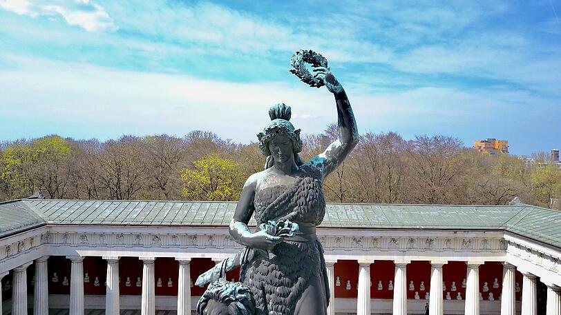 München von oben! Bavaria, Friedensengel, Stadtpanorama - so haben Sie München noch nie gesehen.