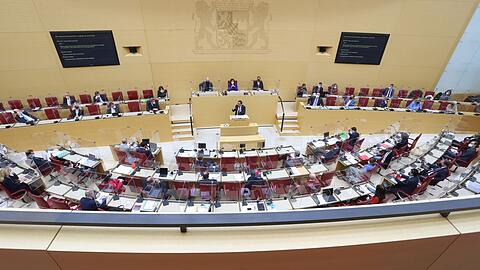 Plenarsitzung im bayerischen Landtag.