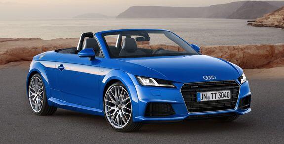 Der neue Audi TT Roadster debütiert in Paris auf dem Autosalon.