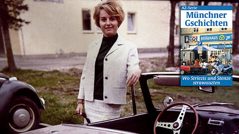 Die Patentante hat es möglich gemacht: Julia Fischer als stolze Autobesitzerin mit ihrem neuen Fiat Spider Cabrio. Dem Vorbesitzer hatte die Farbe nicht gefallen.