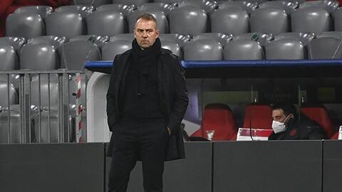 Bayern-Trainer Hansi Flick kann mit dem frühzeitigen Achtelfinal-Einzug sehr zufrieden sein.