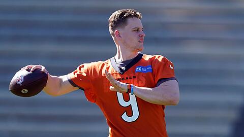 Joe Burrow ist der Quarterback der Cincinnati Bengals.