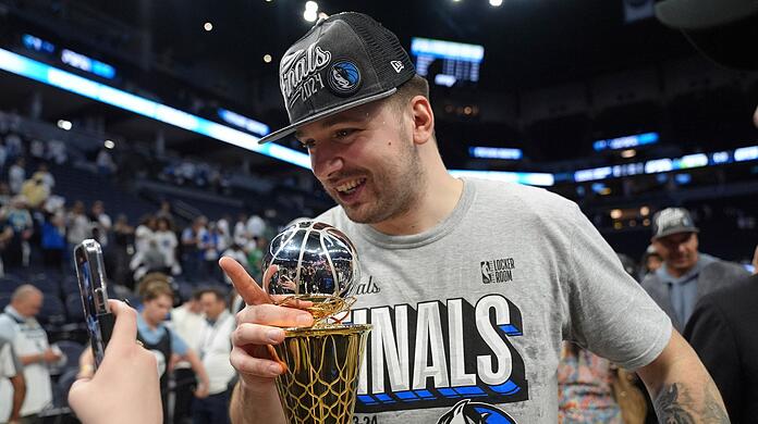 Luka Doncic von den Dallas Mavericks ist einer der Superstars der NBA.