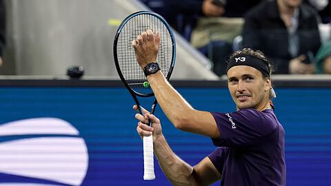 Alexander Zverev tritt bei den US Open im Mixed-Wettbewerb mit der Amerikanerin Taylor Townsend an. (Archivbild)