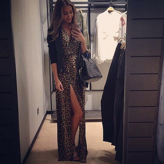 Das Model ist ein Instagram-Junkie und lässt die Welt an ihrer Schönheit teilhaben.