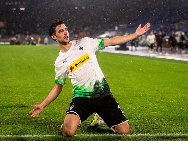 Sorgte beim Hinspiel in Rom für den Last-Minute-Ausgleich: Gladbach-Kapitän Lars Stindl.