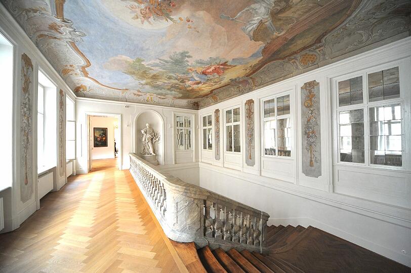 Das Erzbischöfliche Ordinariat im Rokoko-Palais Holnstein in München.