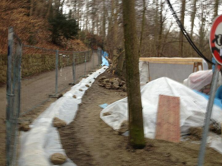 Der Bau am Isarberg. Die Bilder.