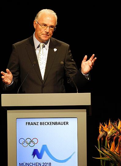 Beckenbauer, Witt, Ude, Wulff und Co.: Die Bilder von Münchens Präsentation vor dem IOC in Durban.