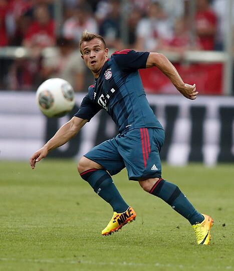 XHERDAN SHAQIRI: Kam zu spät für eine Benotung.