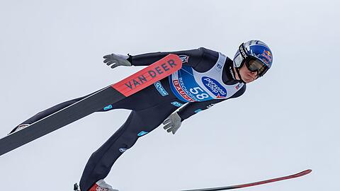 Andreas Wellinger wurde in der Qualifikation zum finalen Springen in Bischofshofen Neunter.