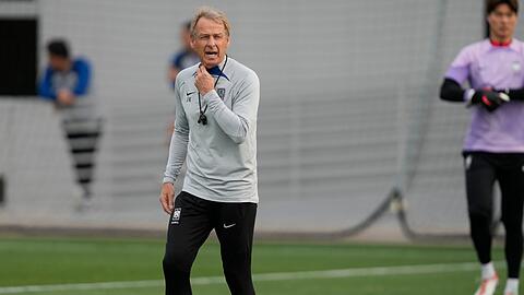 Hatte erst vor einem Jahr den Posten als Nationaltrainer von Südkorea übernommen: Jürgen Klinsmann.