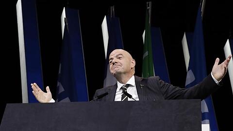 Zieht eine positive Bilanz seiner ersten Amstzeit: FIFA-Präsident Gianni Infantino . Alessandra Tarantino/AP