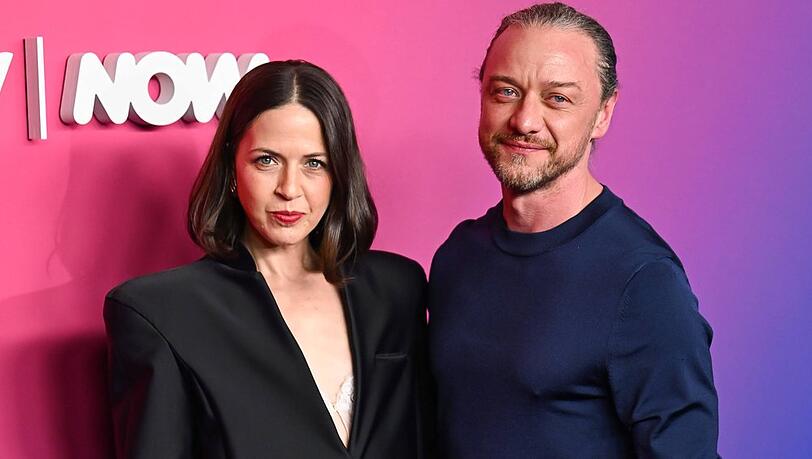 James McAvoy und Ehefrau Lisa Liberati bei einem Event in diesem Jahr. James McAvoy und Ehefrau Lisa Liberati bei einem Event in diesem Jahr.