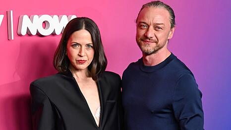 James McAvoy und Ehefrau Lisa Liberati bei einem Event in diesem Jahr.