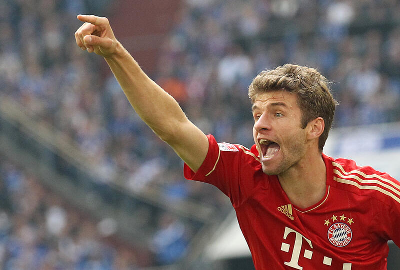 Am Donnerstag absolvierte Thomas Müller unter Anleitung von Fitnesscoach Andreas Kornmayer ein leichtes Lauf- und Balltraining.