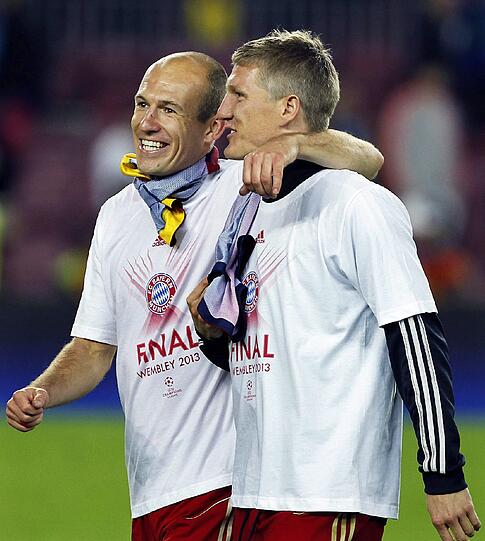 Die Bilder von Schweinsteigers sensationellen Zeit beim FC Bayern.