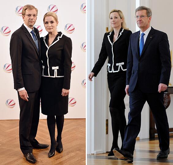 Wer ist wer? Kai Wiesinger und Anja Kling als Präsidentenpaar und die echten Wulffs.
