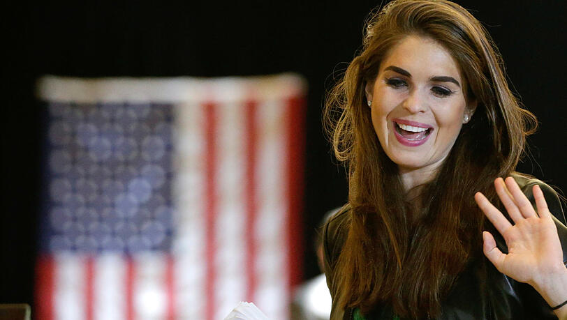 Hope Hicks: Die Kommunikationschefin von Donalds Trump verlässt das Weiße Haus. Hope Hicks: Die Kommunikationschefin von Donalds Trump verlässt das Weiße Haus.