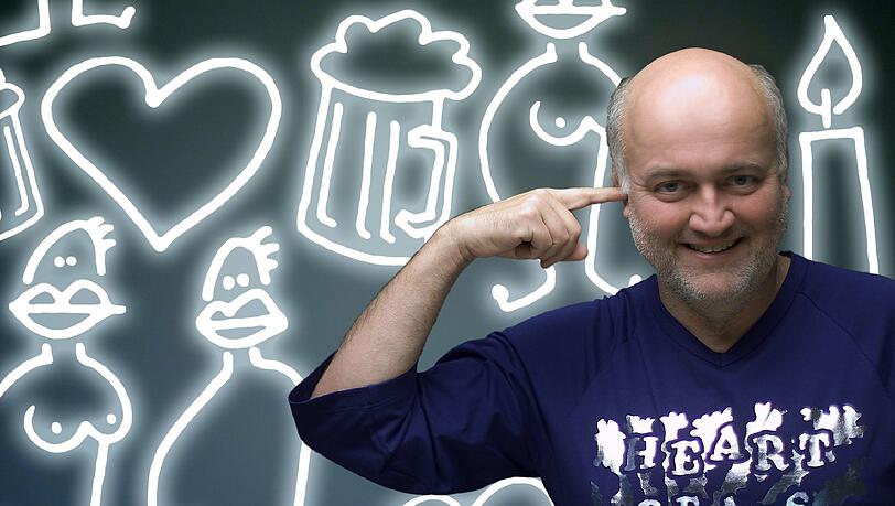 Kabarettist Bernhard Ludwig kommt persönlich auf die Seebühne. Kabarettist Bernhard Ludwig kommt persönlich auf die Seebühne.