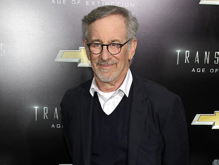 Steven Spielberg bei der Premiere von "Transformers: Age of Extinction" in New York