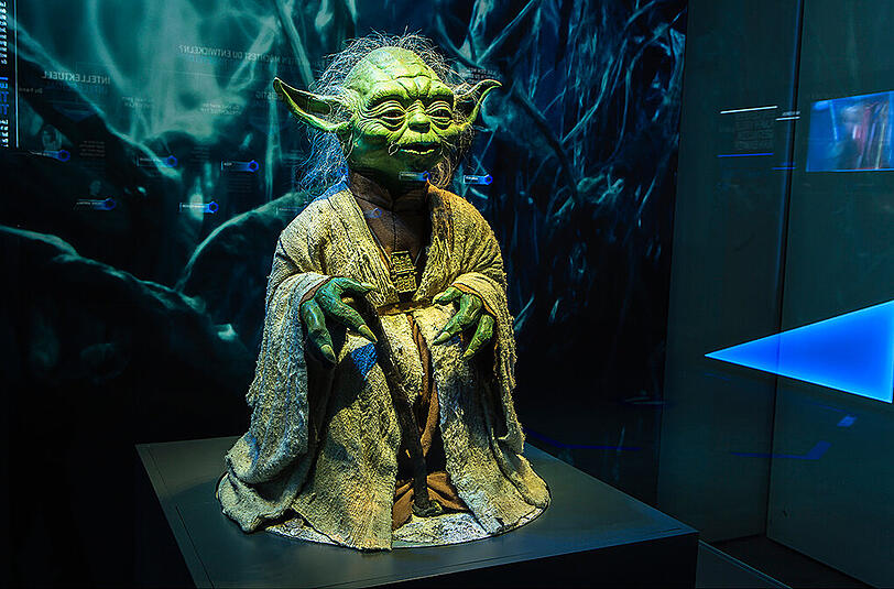 Bilder der "Star Wars Identities"-Ausstellung, die von 14. Mai bis 17. Oktober in München stattfindet.