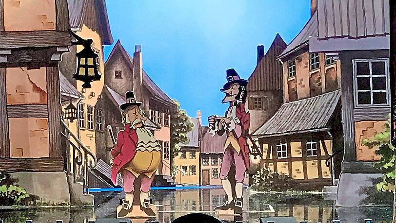 Papiertheater Heringsdorf: "Des Kaisers neue Kleider" spielt ab kommenden Donnerstag bis Samstag, 24.10. im Kleinen Theater im Pförtnerhaus Oberföhring im Bürgerpark.