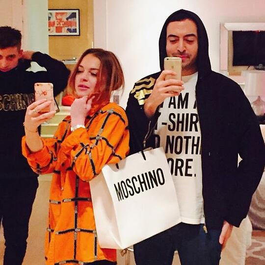 Lindsay Lohan auf Instagram