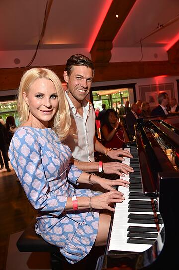 Sonja Kiefer mit Cedric Schwarz