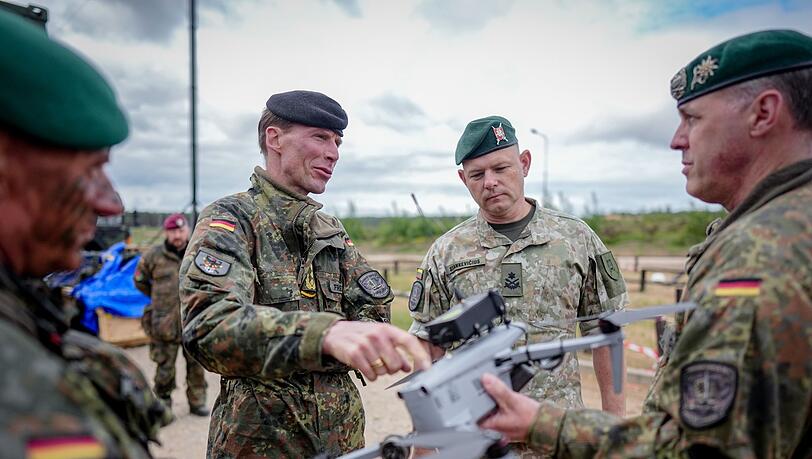 Generalleutnant Christian Freuding in Litauen